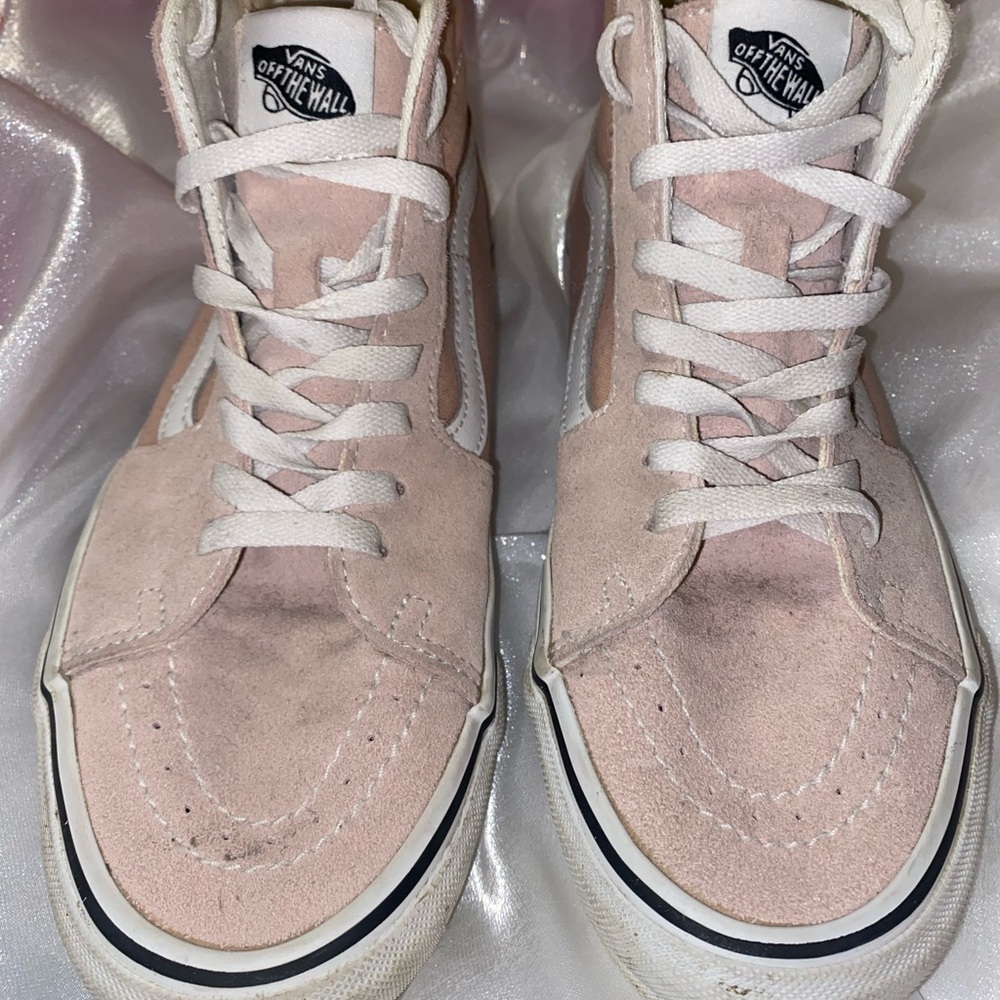 Vans Blush High-Top Sneakers- Women's size 9.5/Mens 8